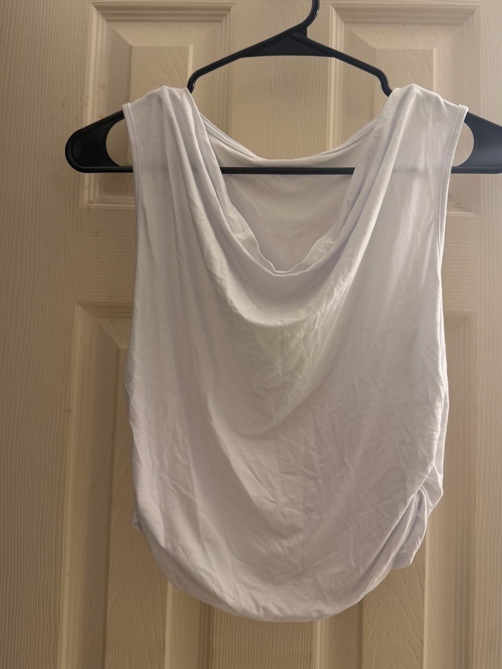 Halara Draped White Women's Tank Top